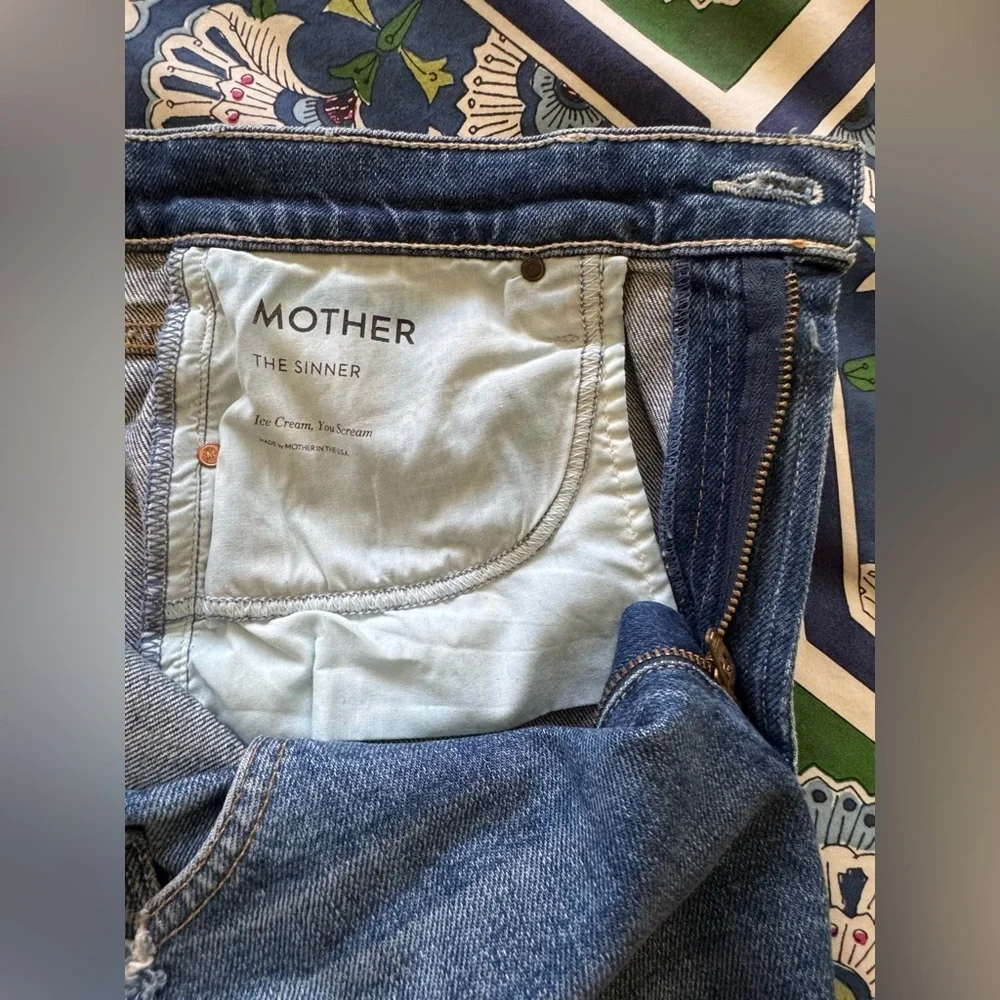 MOTHER SUPERIOR The Sinner Jeans in Ice Cream, You Scream 28 - Picture 7 of 15